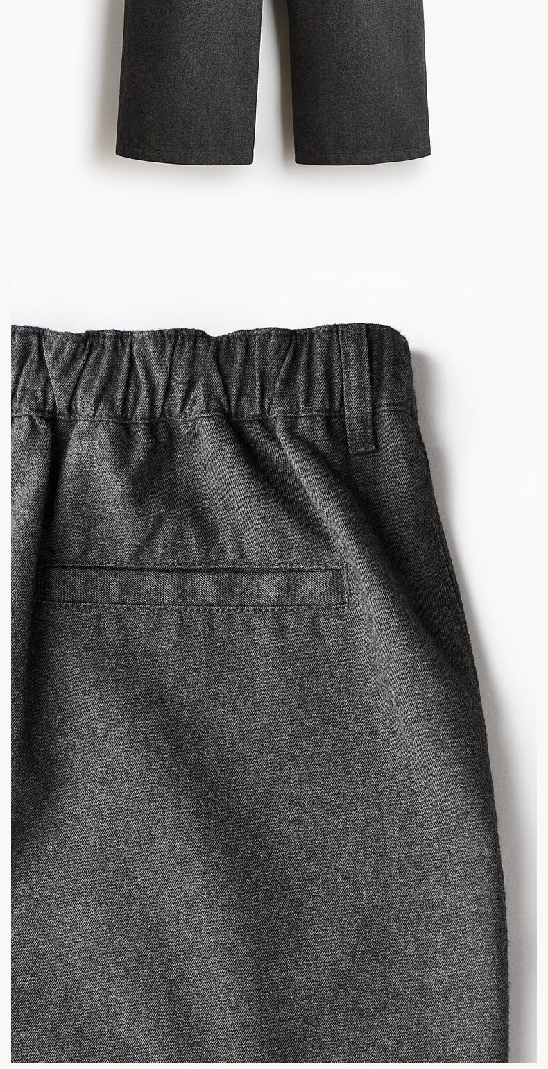 Весенние штаны, свободный прямой крой 