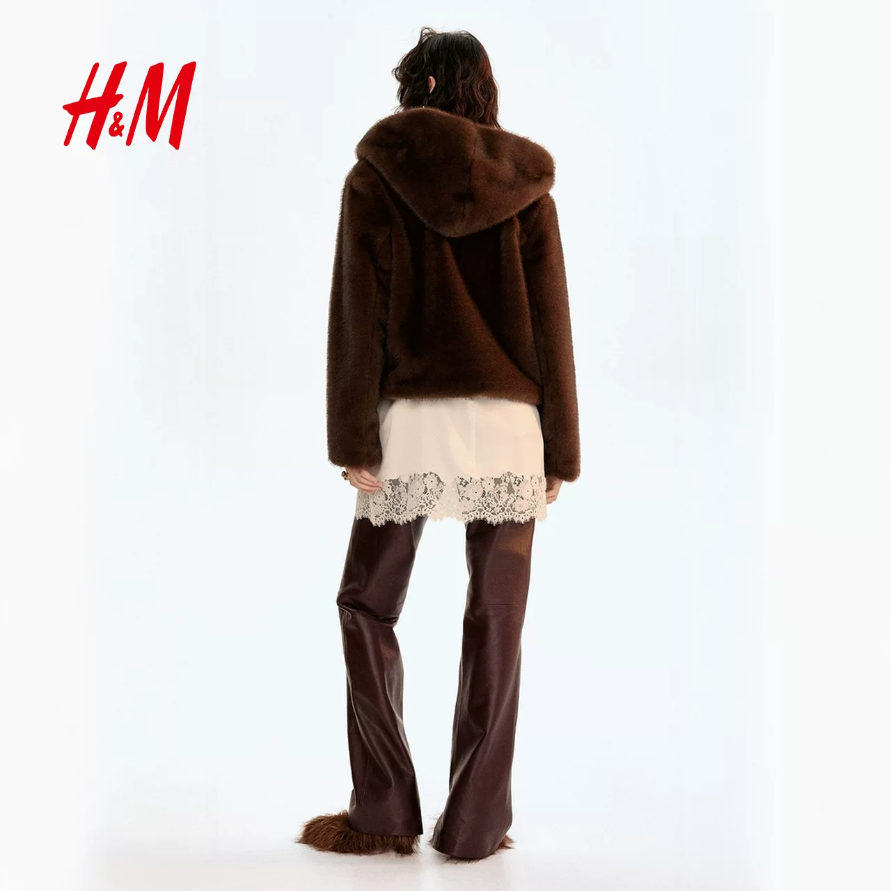 Keep warm winter down jacket, velvet hoody