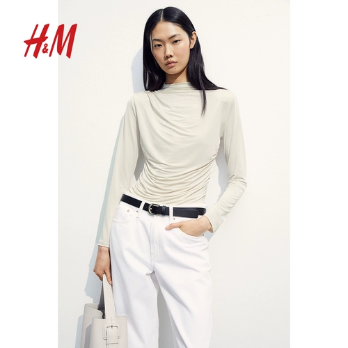 Осенняя футболка, приталенный ростомер, лонгслив для отдыха