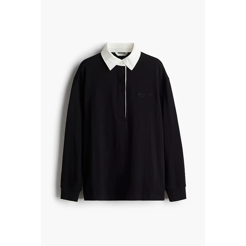 Summer polo, with embroidery