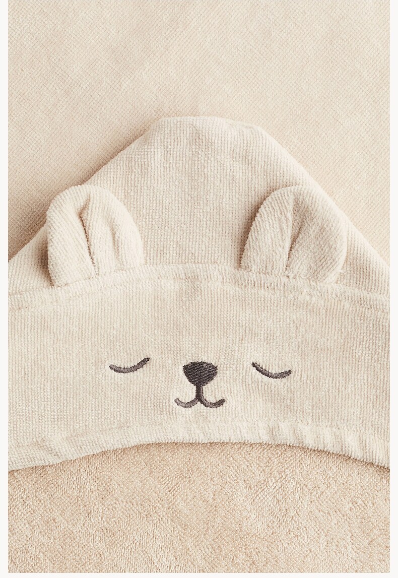 Полотенце hm home春季新生儿连帽毛巾家居用品连帽浴巾0946625 H&M