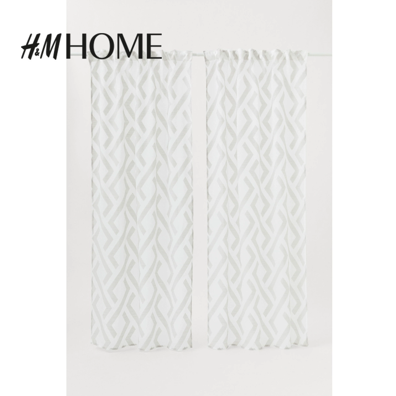 HM HOME Đồ đạc trong nhà Đồ đạc trong nhà Vải phong cách mới 2 mảnh Rèm che nắng cao Rèm có nhiều phương pháp treo 0869449 - Phụ kiện rèm cửa