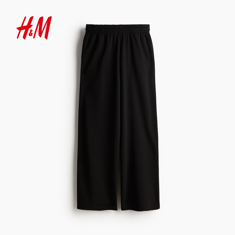 Hm Women's Sweatpants Summer High-Waisted Casual Loose Simple Comfortable Wide-Leg Jogging Pants 1234729 Hm Women's Sweatpants Summer High-Waisted Casual Loose Simple Comfortable Wide-Leg Jogging Pants 1234729
