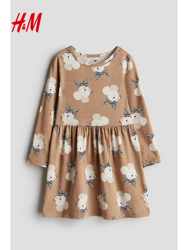 Осеннее платье, модный лонгслив, мегафон, наряд маленькой принцессы, детская одежда