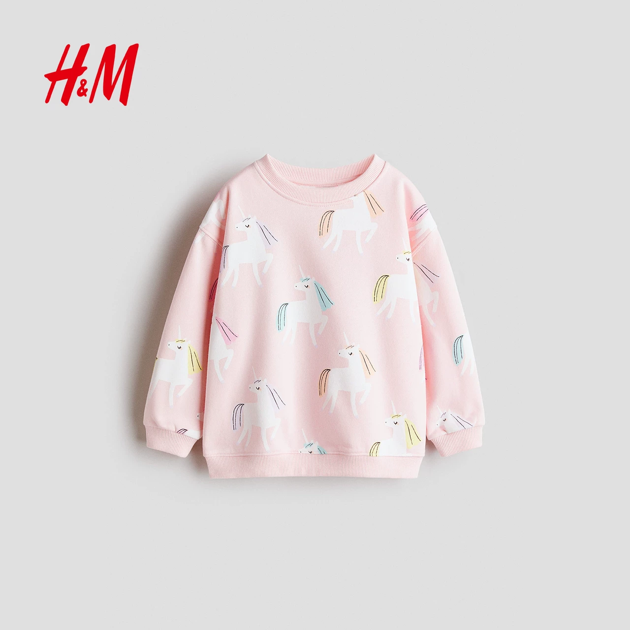 Летняя детская одежда HM для детей и девочек с утепленным принтом и фланелевой подкладкой T1322995