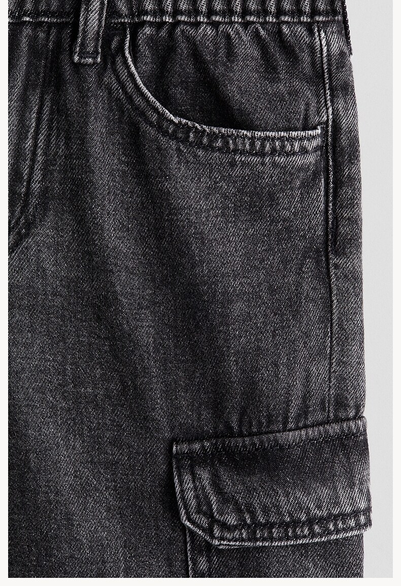 Джинсы детские hm夏季童装儿童男童休闲窄脚牛仔裤1244424 H&M