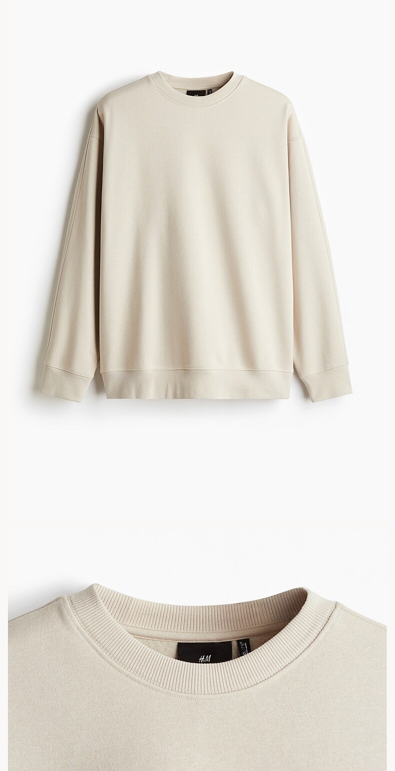 H&M Thermolite®HM мужской женщины толстая Т -манать падает плечо свободный свитер 1116080 H&M 