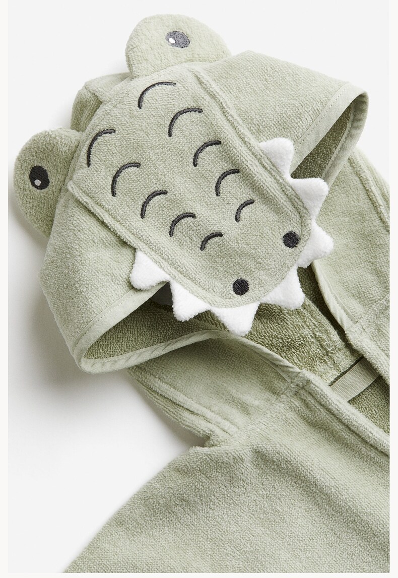 Полотенце hm居家布艺浴巾2025秋季新款婴儿女婴披肩式可爱毛巾浴巾1216298 H&M