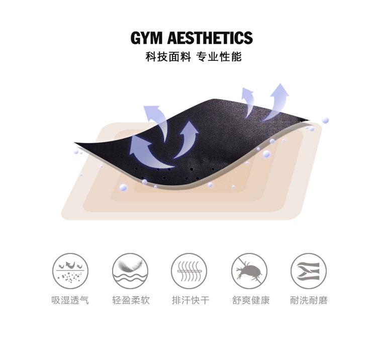 德国 GymAesthetics 男女款修身防风运动棉服 图7