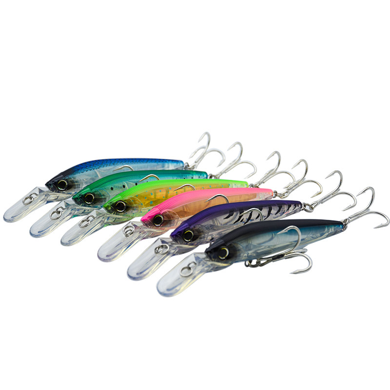 Japan yo-zuri R1164100g3D mino diving 5-7 meters horse shark killer bait for fishing bait false bait
