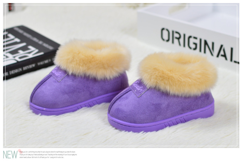 Pantoufles enfants en EVA pour hiver - semelle EVA - Ref 1003837 Image 21