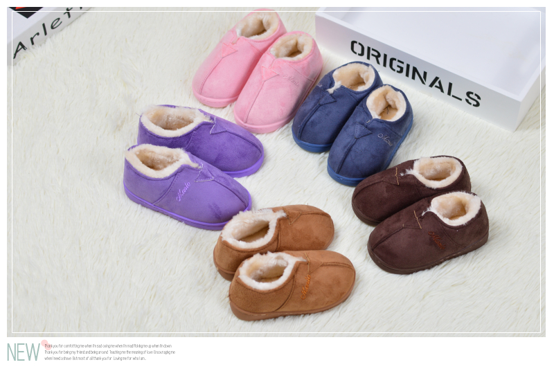 Chaussons enfants en EVA pour hiver - semelle EVA - Ref 1006925 Image 7