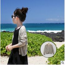 Children with thin knitted sweater shawl in summer coat for Sun Sun Sun-Sun Air-conditioned Children with skirts