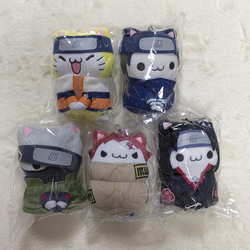 In Stock Bandai Chibi Naruto Shippuden Ninja Cat Plush In Stock Bandai Chibi Naruto Shippuden Ninja Cat Plush