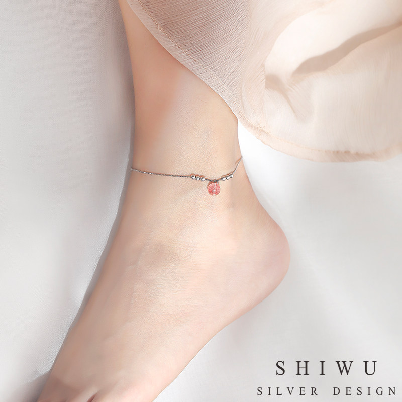 Bracelet de cheville Femme en Argenterie - Ref 3104213 Image 1