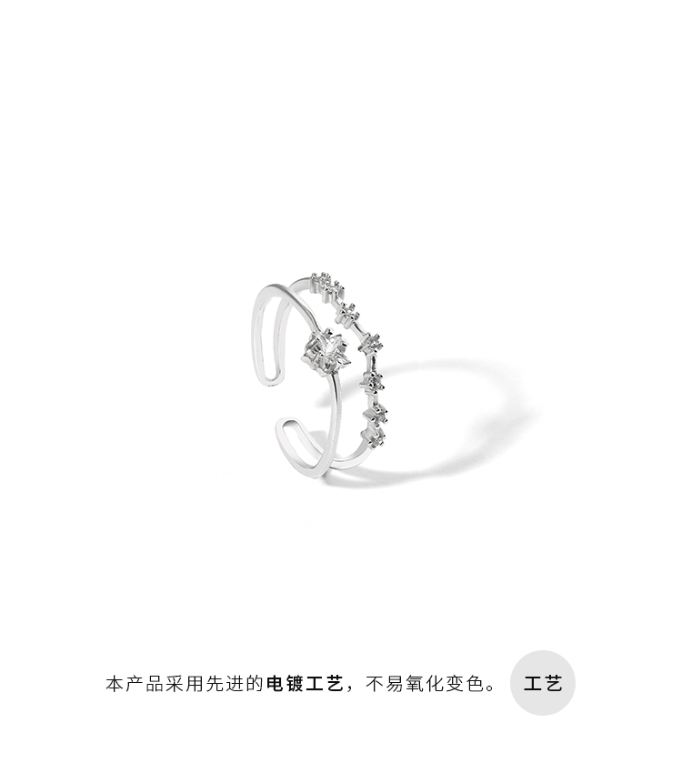 Bague Femme en Argenterie - Ref 3086515 Image 14