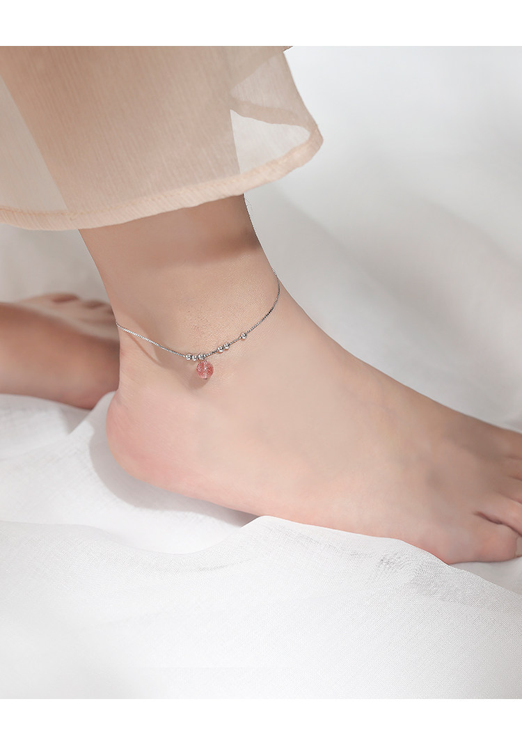 Bracelet de cheville Femme en Argenterie - Ref 3104213 Image 7