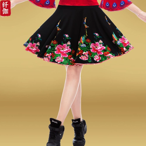 Танцующая юбка, летняя мини-юбка