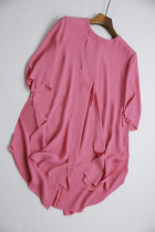 A158 Sweden DAN You guys like the high-end elegant design Feel Round Neck Snow-spinning Cardigan