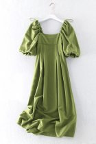 C122 original DAN self-leaving retro vinogastlet with a slew of sleevy sleeves cashies with slim length and long style dress