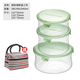 hộp cơm xiaomi Authentic Nhật Bản Yi Wanjia iwaki kính chịu nhiệt hộp lưu trữ nhẹ hộp ăn trưa lò vi sóng nhập khẩu - Hộp cơm điện sưởi ấm hộp cơm giữ nhiệt hàn quốc