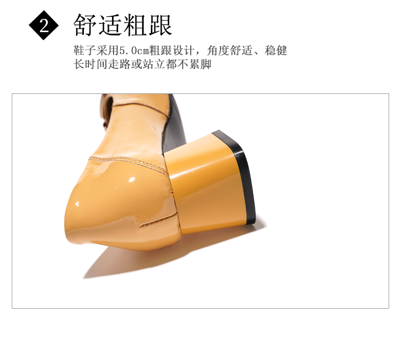 C8284 1620K GIÀY DA NỮ JIARELA GÓT VUÔNG MÙA HÈ GIÀY DÉP NỮ DA BÒ G05 SẢN PHẨM MỚI