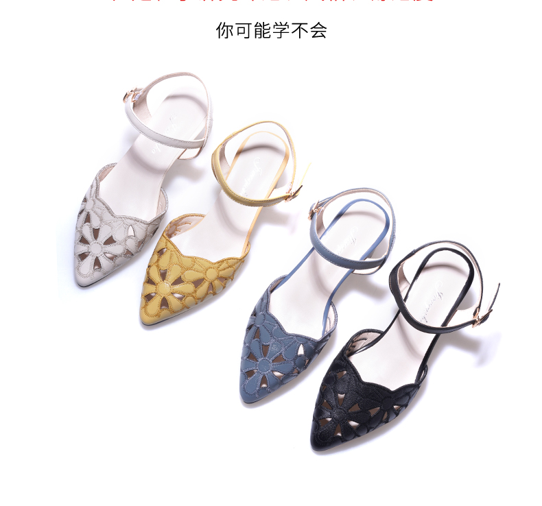 C8301 1520K GIÀY DÉP SANDAL NỮ JIARELA MÙA HÈ TRUNG NIÊN GIÀY DÉP NỮ DA BÒ G04 SẢN PHẨM MỚI