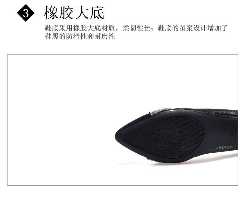 C8437 1520K GIÀY DÉP SANDAL NỮ JIARELA GẮN ĐÁ MŨI NHỌN MÙA HÈ TRUNG NIÊN GIÀY DÉP NỮ DA BÒ G04 SẢN PHẨM MỚI