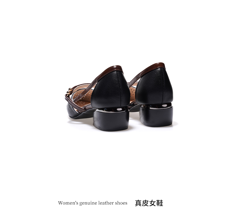 C8360 1620K GIÀY DÉP SANDAL NỮ JIARELA MŨI NHỌN ĐẾ MỀM MÙA HÈ TRUNG NIÊN GIÀY DÉP NỮ DA BÒ G05 SẢN PHẨM MỚI