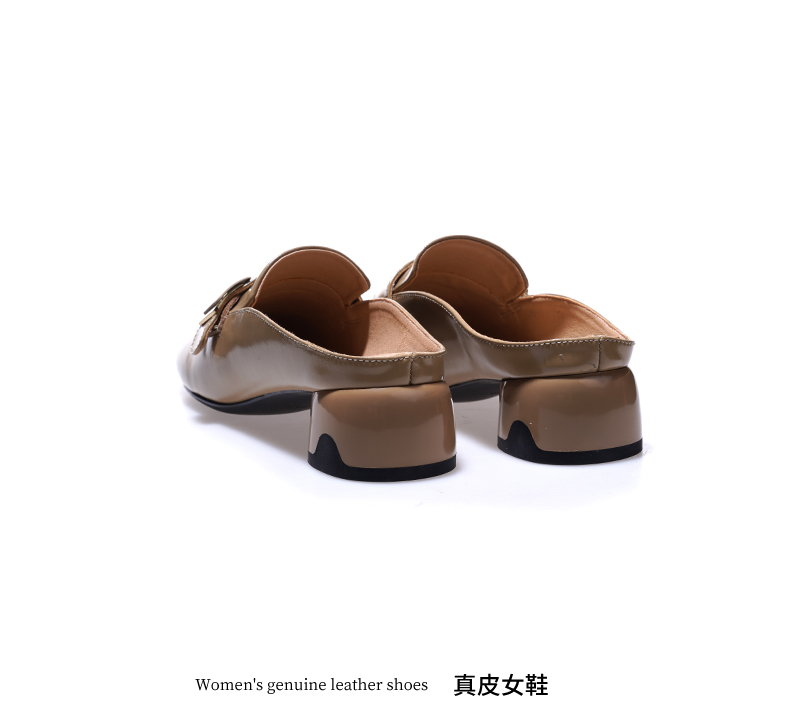 C8363 1620K GIÀY DÉP SANDAL NỮ JIARELA GÓT VUÔNG MÙA HÈ GIÀY DÉP NỮ DA BÒ G05 SẢN PHẨM MỚI