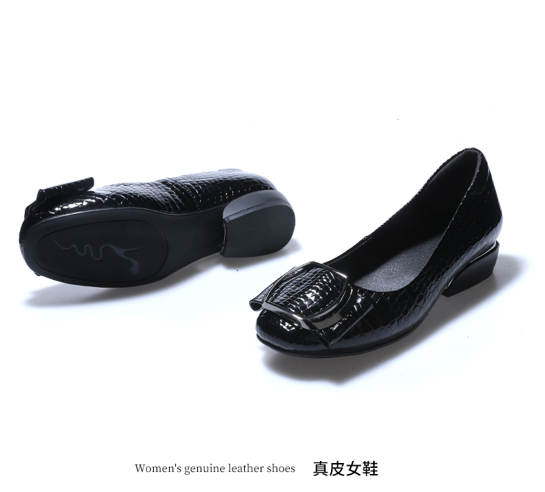 C8272 1520K GIÀY DA NỮ JIARELA MÙA HÈ GIÀY DÉP NỮ DA BÒ G04 SẢN PHẨM MỚI