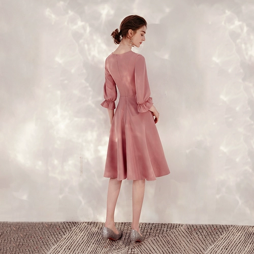 Розовое вечернее платье, юбка, лонгслив, подходит для подростков