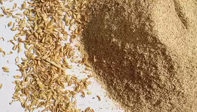 Medium college students start their hometown agricultural products monopoly to do experimental water rice husk rice husk rice shell powder 250g rice shell powder
