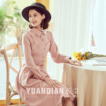 Taobao clothing photography foreign female model big dress shooting base free scene shooting French retro