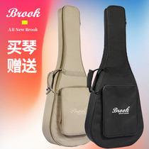 brook thickened and cotton folk acoustic guitar bag 36 inch 40 inch 41 inch shoulder piano bag waterproof backpack