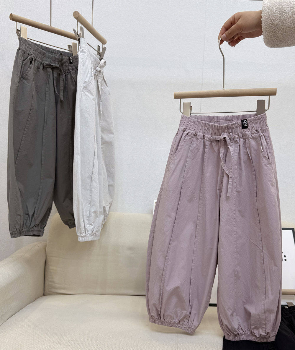 2025 Kids Summer Cotton Bloomers - Lightweight Casual Nine-Point Pants O1CN01J3N3rw2ILGBKfsZqX !!368099269
