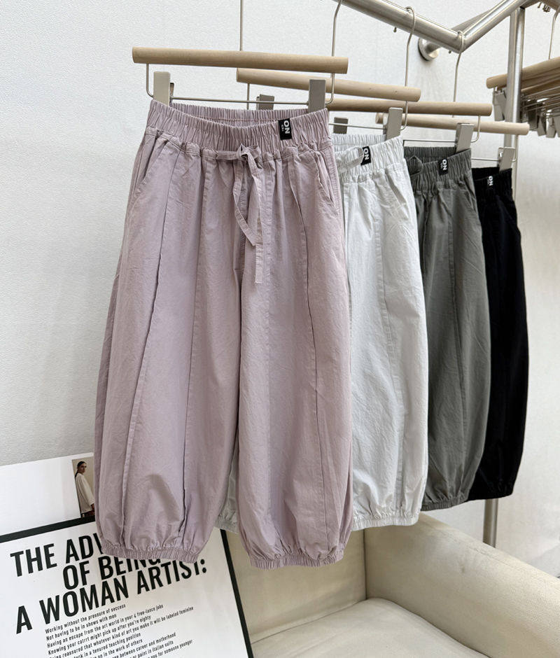 2025 Kids Summer Cotton Bloomers - Lightweight Casual Nine-Point Pants O1CN01RT6J6d2ILGBKbIEQy !!368099269