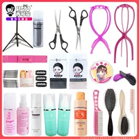 Комплект, сетка для волос, лечебный воск, трубка, шампунь, лосьон для волос, косплей