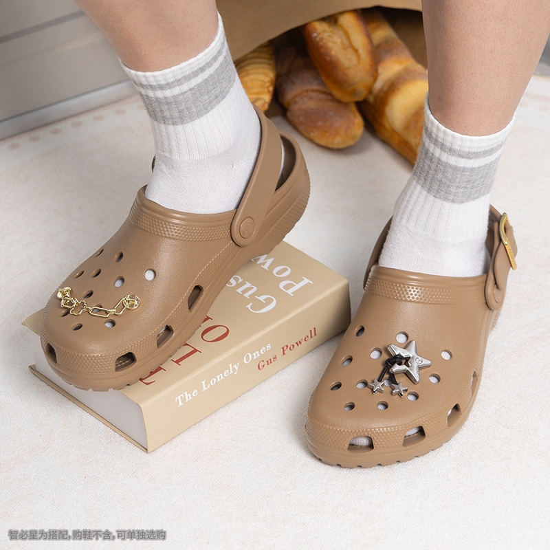 Crocs/Crocs Classic Metal Buckle Women's Outdoor Casual Beach Sandals 213543
