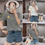 Tide, футболка с коротким рукавом, летняя одежда, европейский стиль, 2020, оверсайз