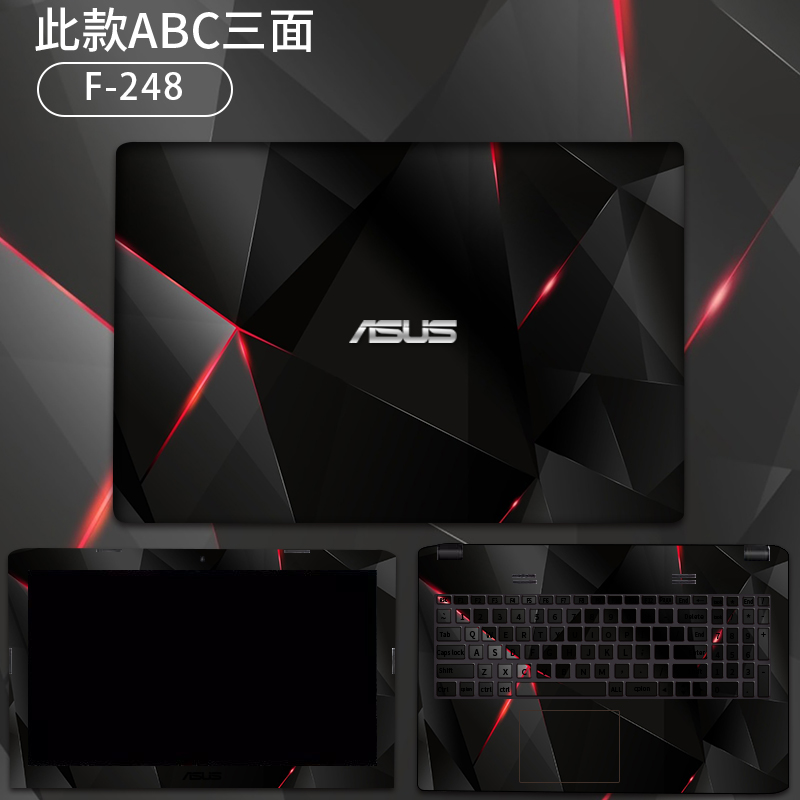 ASUS bay Fortress 6 thế hệ Năm phim fx86 fx80 fx50j fx63vd fx60vm dán lá 15,6-inch máy tính xách tay trường hợp bảo vệ một bộ đầy đủ các đá YX560 YX570 - Phụ kiện máy tính xách tay miếng dán máy tính laptop
