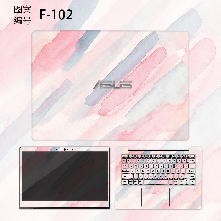 ASUS một bean A555Q X580 A480U A400U VM490L A456U A540U A541U R540U 14-inch lá máy tính xách tay nhãn dán màng bảo vệ W519 nhà ở 15,6 - Phụ kiện máy tính xách tay dán màn hình chống nhìn trộm laptop