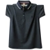 Áo len nam ngắn tay mùa hè cá tính mới áo thun nam ve áo Paul mùa hè thon gọn xu hướng POLO t shirt Polo