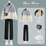 Розовая осенняя толстовка, осенний комплект, коллекция 2022, подходит для подростков