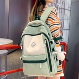 Вместительный и большой ранец, сумка через плечо, рюкзак, для средней школы, подходит для подростков, подходит для студента