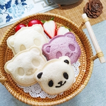 Panda sandwich maker cartoon Toast Box pocket bread machine love breakfast fun lunch DIY Mold