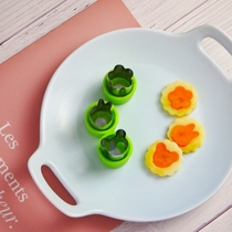 Stainless steel cartoon fruit cut pattern with hand guard DIY butterfly noodle baby food supplement mold biscuit Styler