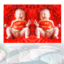 Dew bird bird baby poster twin male baby picture baby pictorial wall sticker wedding room baby painting pregnancy preparation 01