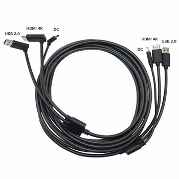 Htc Vive First Generation Three-In-One Cable 5m Helmet Connection Cable Htc Pro Helmet Connection Cable