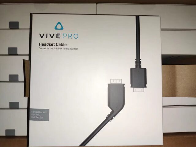 HTC vive first generation three-in-one 5-meter helmet cable htc pro helmet cable